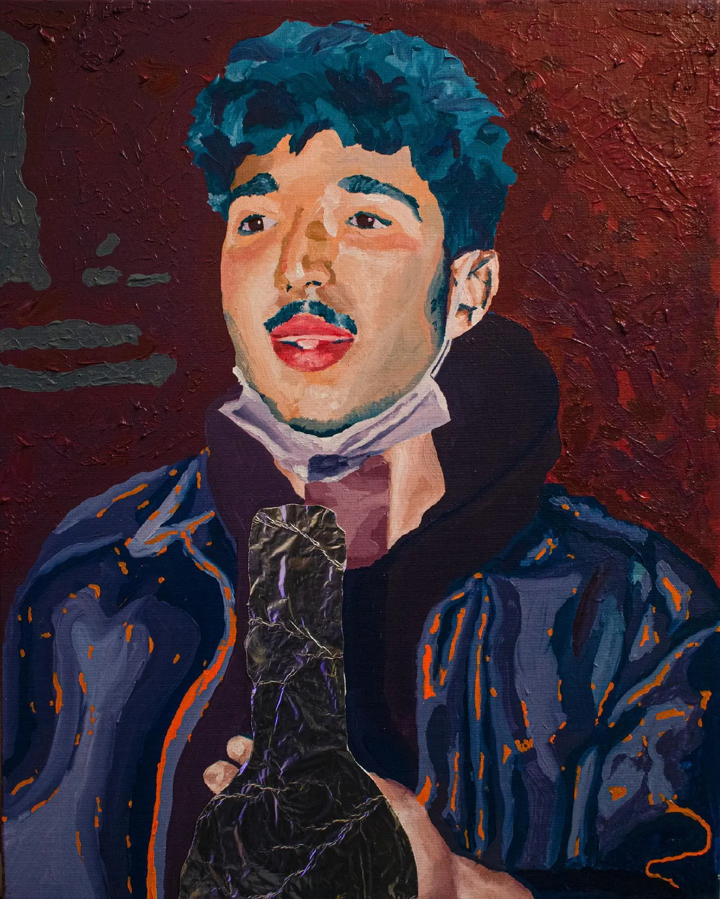This my first oil painting @x.rocco