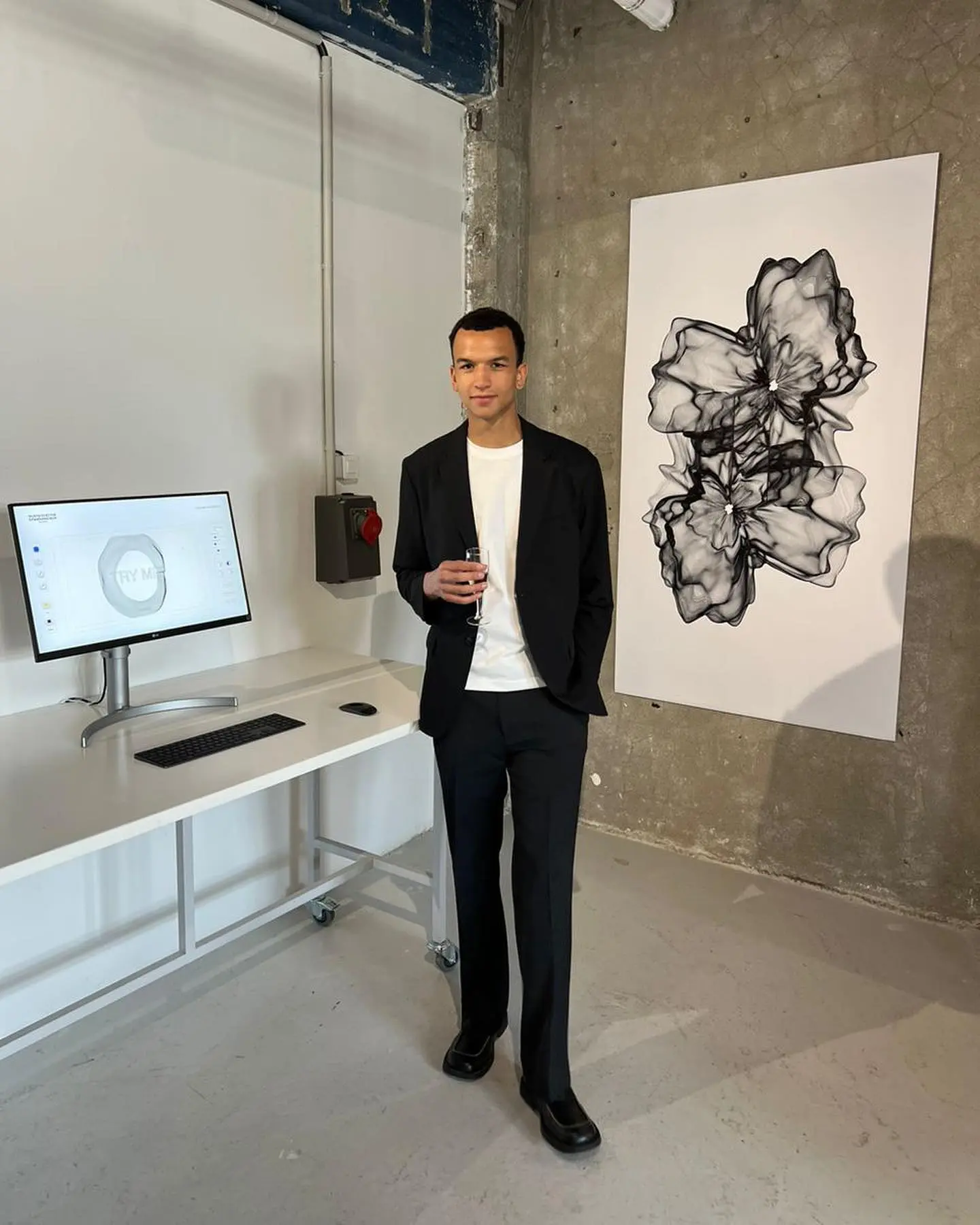 Exhibition at @fondationfiminco with @parsonsparis
.
Prototype of my first software development project and accompanying drawings!