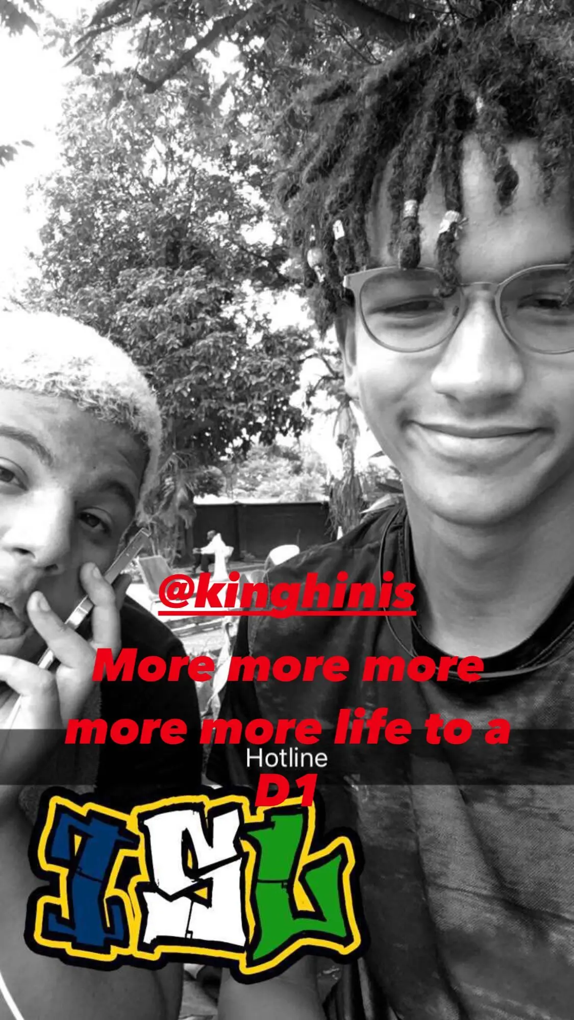 More more more more more life to a D1 @kinghinis