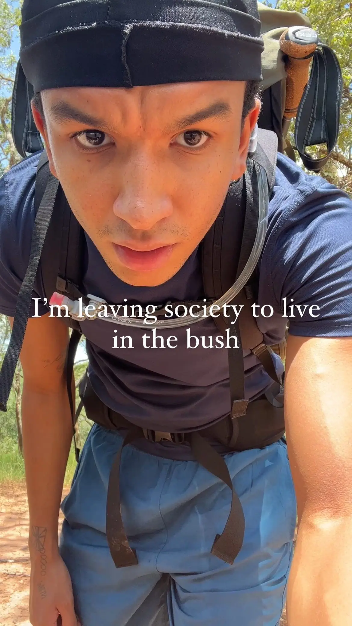 I’m leaving society to live in the bush