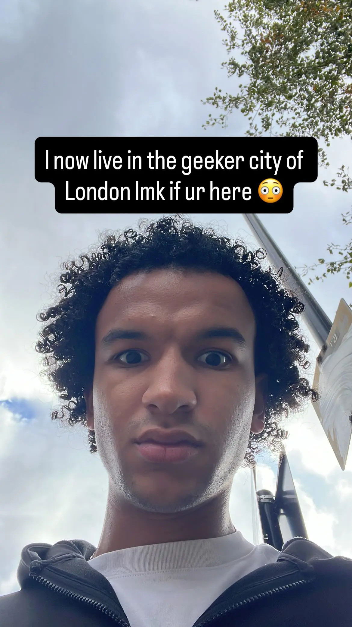 I now live in the geeker city of London lmk if ur here 😳